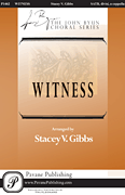 Witness SSAATTBB choral sheet music cover